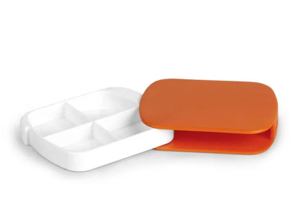  Pill box Orange