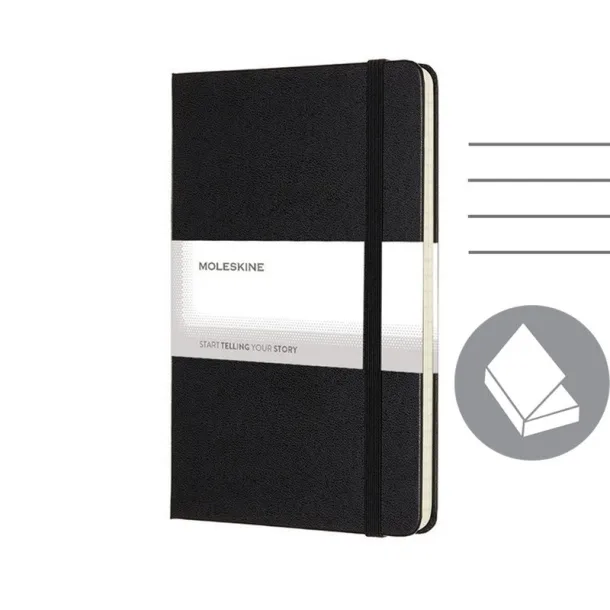  MOLESKINE Notebook approx. B6 black