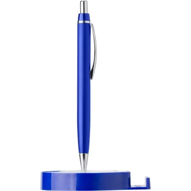  Desk organizer, ball pen, phone stand blue