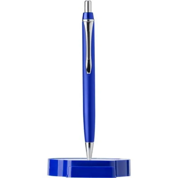  Desk organizer, ball pen, phone stand blue