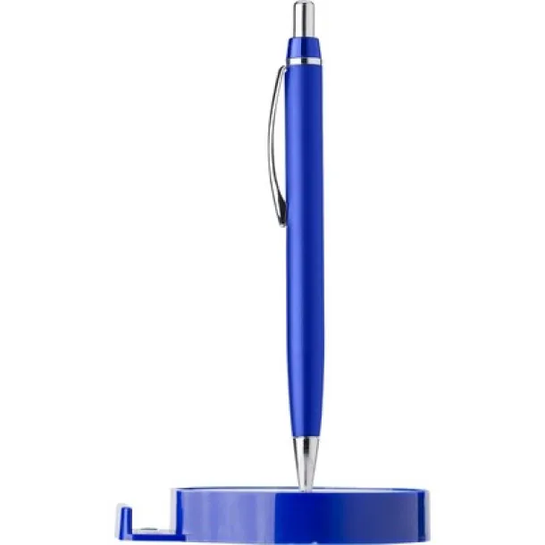  Desk organizer, ball pen, phone stand blue