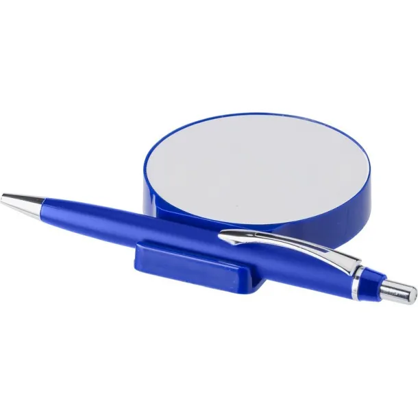  Desk organizer, ball pen, phone stand blue