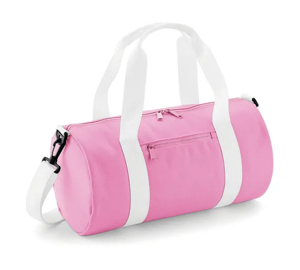  Mini valjkasta torba - Bagbase Classic Pink Bijela