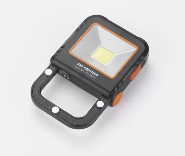 TORGET COB flashlight Czarny