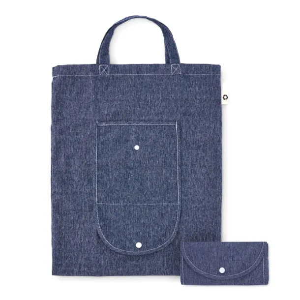 DUOFOLD Foldable shopper bag 140 gr/m² Blue