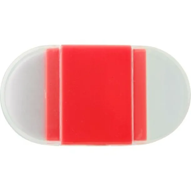  Eraser, pencil sharpener red