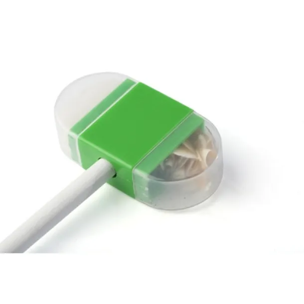  Eraser, pencil sharpener light green