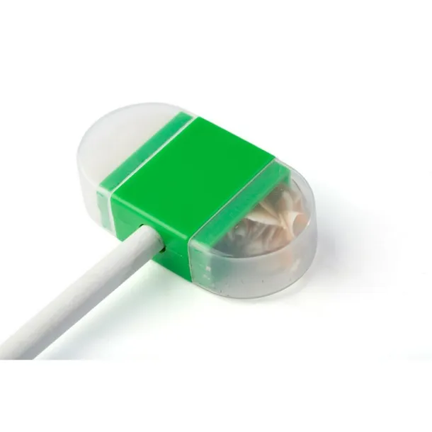  Eraser, pencil sharpener light green