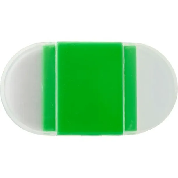  Eraser, pencil sharpener light green