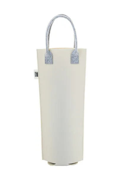 CreaFelt Vino custom RPET wine bag White Grey