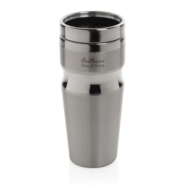  Contour šalica bez drške, 350 ml - XD Design Siva Srebrna