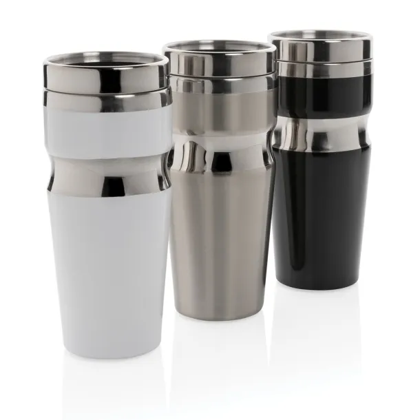  Contour šalica bez drške, 350 ml - XD Design Siva Srebrna