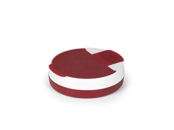 DOSE plastic pill box Red