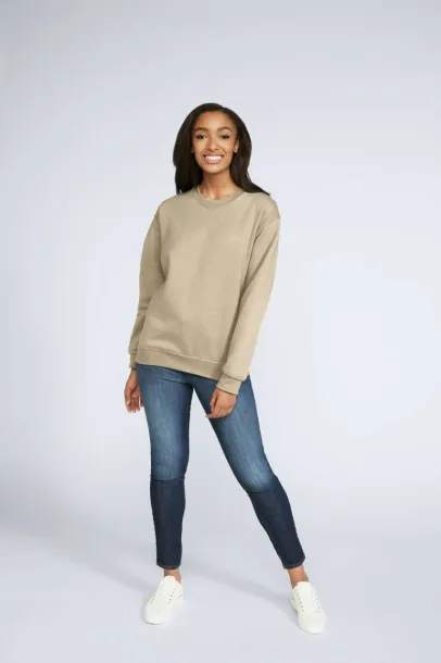 SOFTSTYLE® MIDWEIGHT FLEECE ADULT CREWNECK - Gildan Sand