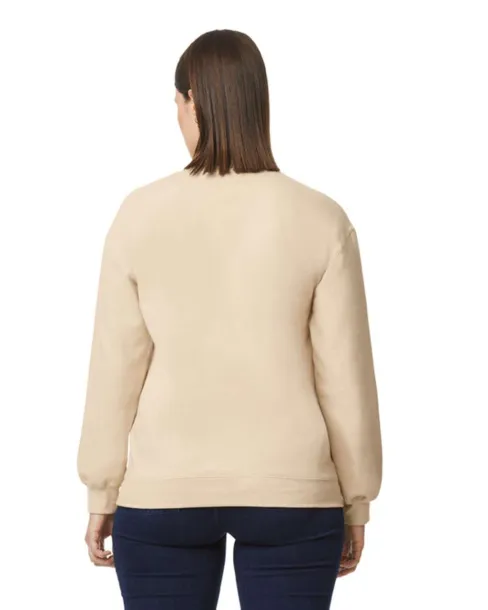 SOFTSTYLE® MIDWEIGHT FLEECE ADULT CREWNECK - Gildan Sand