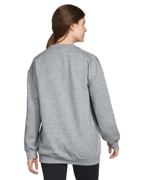 SOFTSTYLE® MIDWEIGHT FLEECE ADULT CREWNECK - Gildan Ideal Oxford Grey