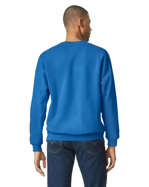 SOFTSTYLE® MIDWEIGHT FLEECE ADULT CREWNECK - Gildan Kraljevski plava