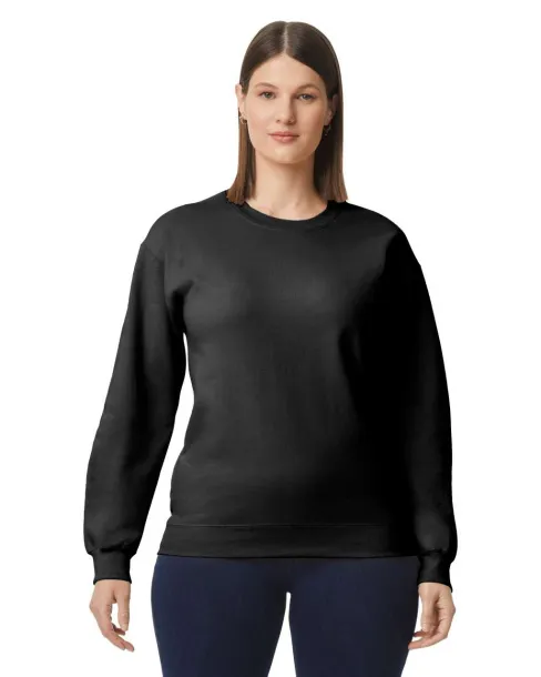 SOFTSTYLE® MIDWEIGHT FLEECE ADULT CREWNECK - Gildan Black