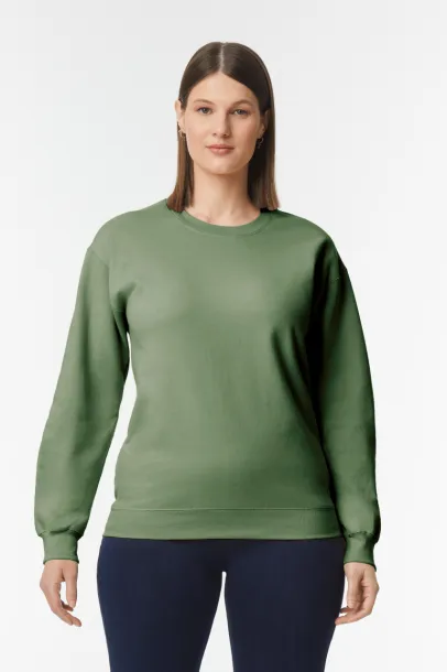 SOFTSTYLE® MIDWEIGHT FLEECE ADULT CREWNECK - Gildan Cocoa