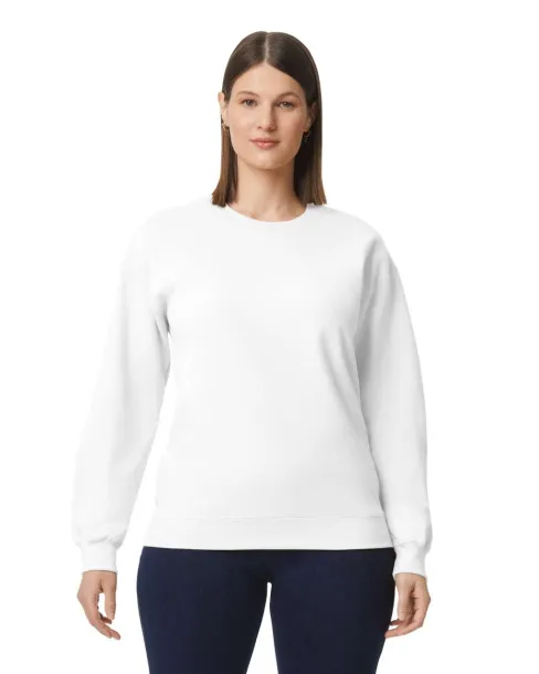 SOFTSTYLE® MIDWEIGHT FLEECE ADULT CREWNECK - Gildan White