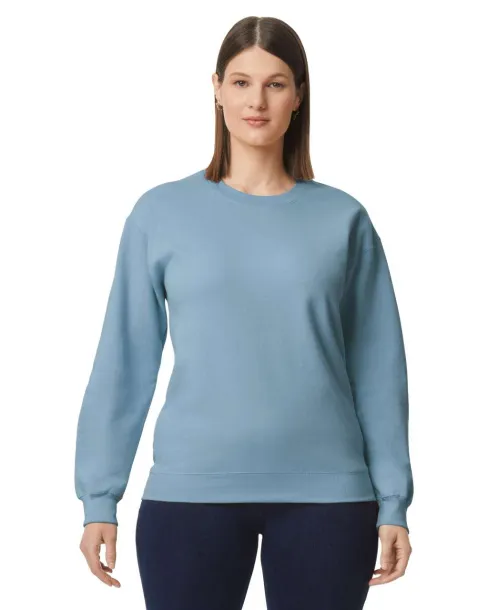 SOFTSTYLE® MIDWEIGHT FLEECE ADULT CREWNECK - Gildan Stone Blue