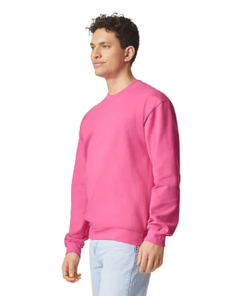 SOFTSTYLE® MIDWEIGHT FLEECE ADULT CREWNECK - Gildan Hot Pink