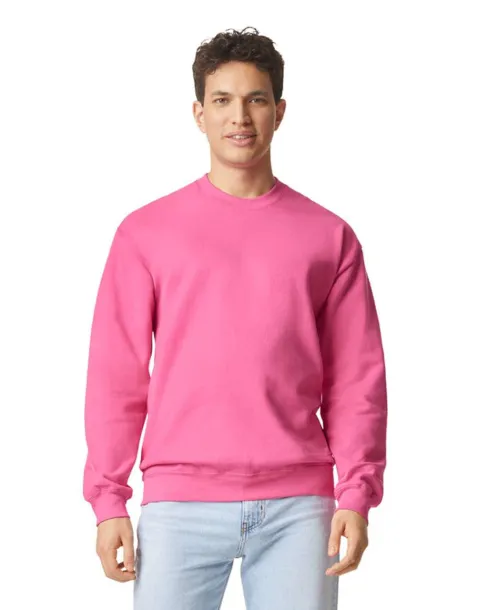 SOFTSTYLE® MIDWEIGHT FLEECE ADULT CREWNECK - Gildan Hot Pink