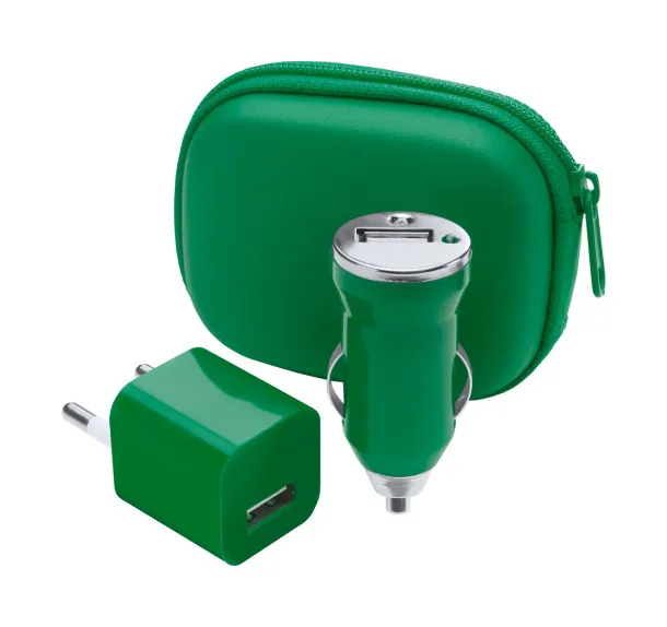 Canox USB charger set Green White