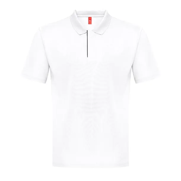 THC DYNAMIC WH Men's technical polo shirt White