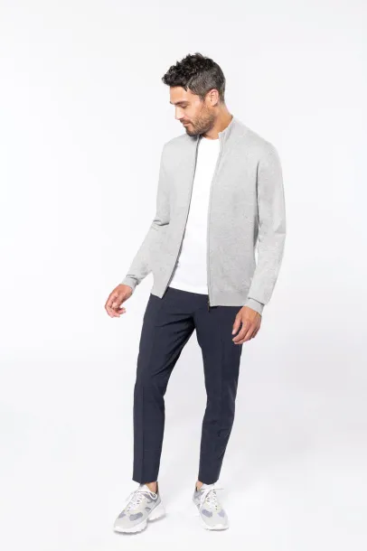  PREMIUM FULL ZIP CARDIGAN - Kariban Navy Heather