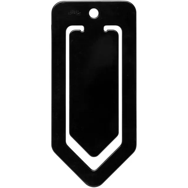 Duko large plastic paper clip - PF Manufactured Solid black