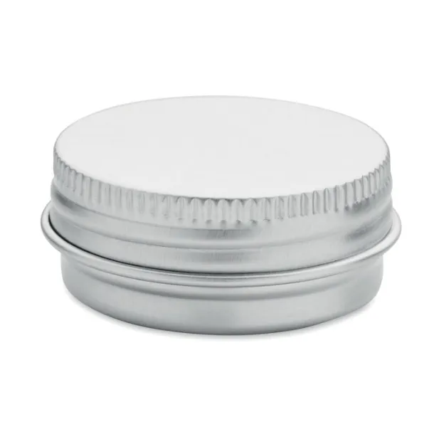 BALM Vegan lip balm in round tin White