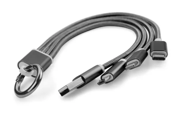 TAUS 3 in 1 USB cable Crna