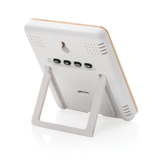  Bamboo weather station - XD Collection Brown White