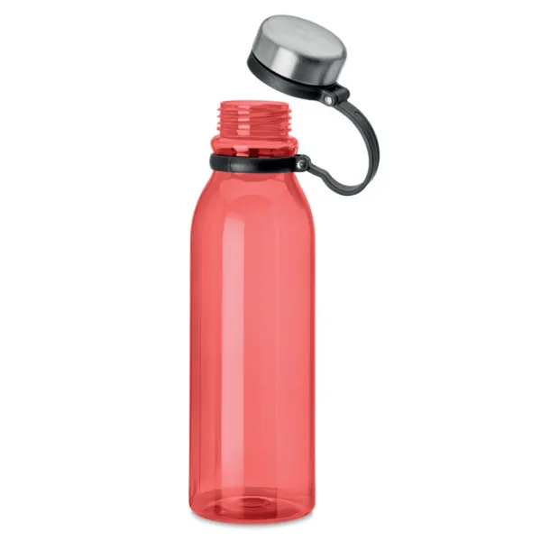 ICELAND RPET RPET bottle with S/S cap 780ml transparent red