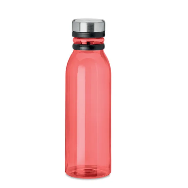 ICELAND RPET RPET bottle with S/S cap 780ml transparent red