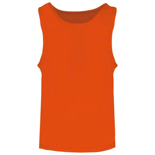  KID'S LIGHTWEIGHT MESH MULTISPORT BIB - Proact Spicy Orange