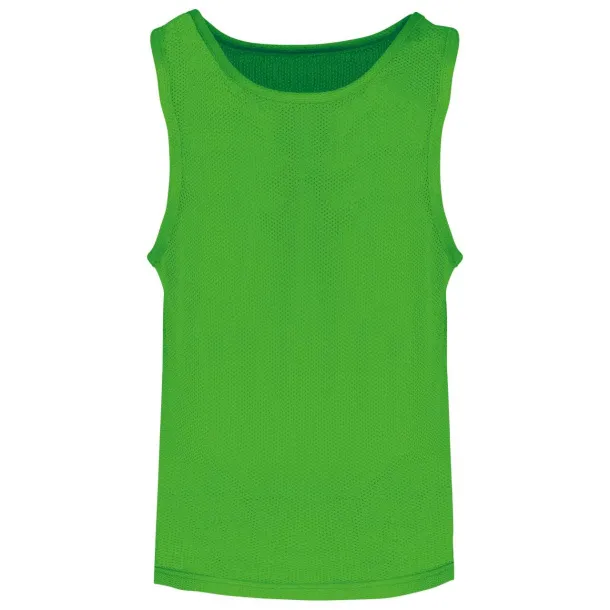  KID'S LIGHTWEIGHT MESH MULTISPORT BIB - Proact Fluorescent Green