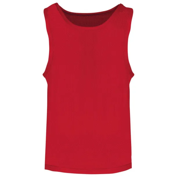  KID'S LIGHTWEIGHT MESH MULTISPORT BIB - Proact Sporty Red