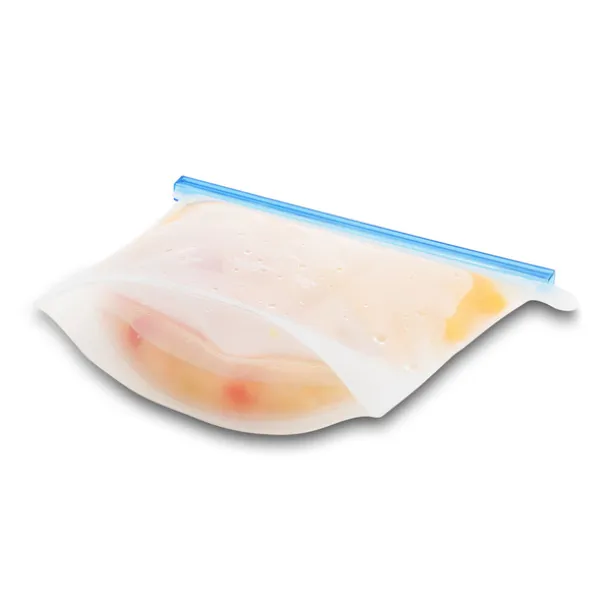 SILICFRESH silicone food bag, 1000ml Blue