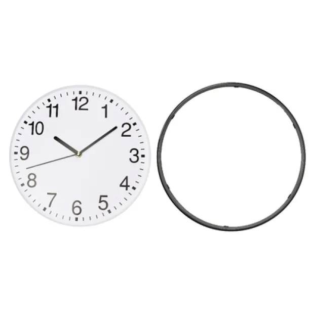  Wall clock Crna