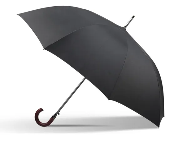 HIGH CLASS umbrella with automatic open - CASTELLI Black