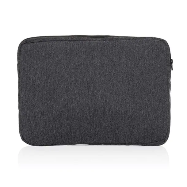  Laluka AWARE™ recycled cotton 15.6 inch laptop sleeve - XD Collection Anthracite 