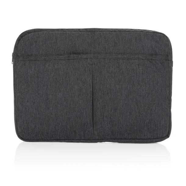  Laluka AWARE™ recycled cotton 15.6 inch laptop sleeve - XD Collection Anthracite 