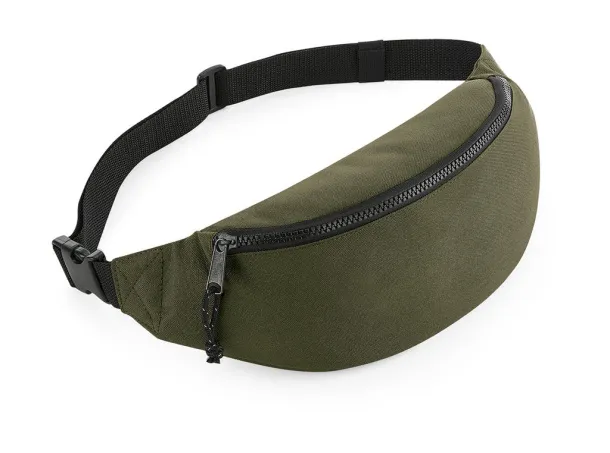  Recycled Waistpack - Bagbase Military Green