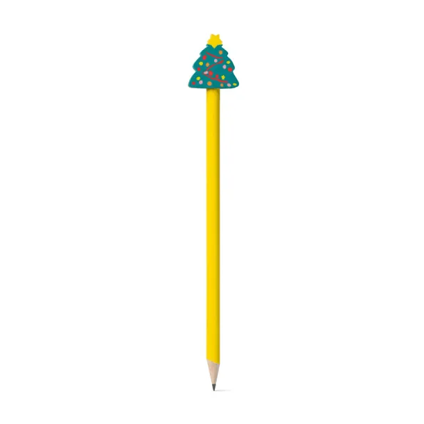 HUMBOLDT Christmas pencil Yellow