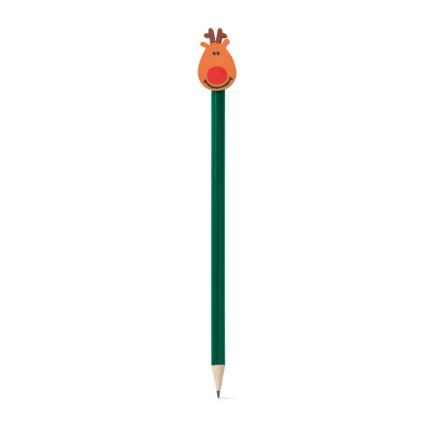 HUMBOLDT Christmas pencil Green