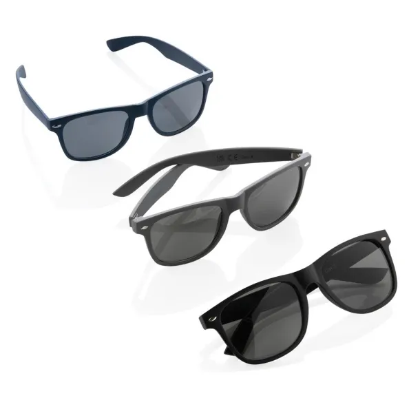  GRS recycled plastic sunglasses - XD Collection Black 