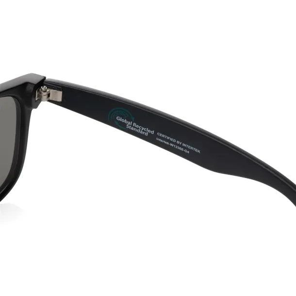  GRS recycled plastic sunglasses - XD Collection Black 