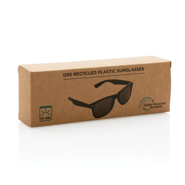  GRS recycled plastic sunglasses - XD Collection Black 